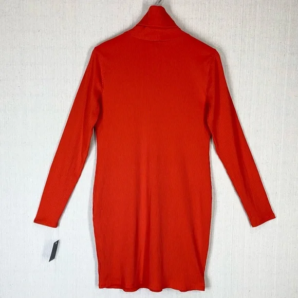 Wild Fable~NWT~Women's Long Sleeve Ribbed Knit Turtleneck Bodycon‎ Dress~Sz XL - Picture 8 of 16